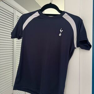 Tottenham Hotspur Dark Blue Shirt with White Emblem - Son #7 Boys 10/11